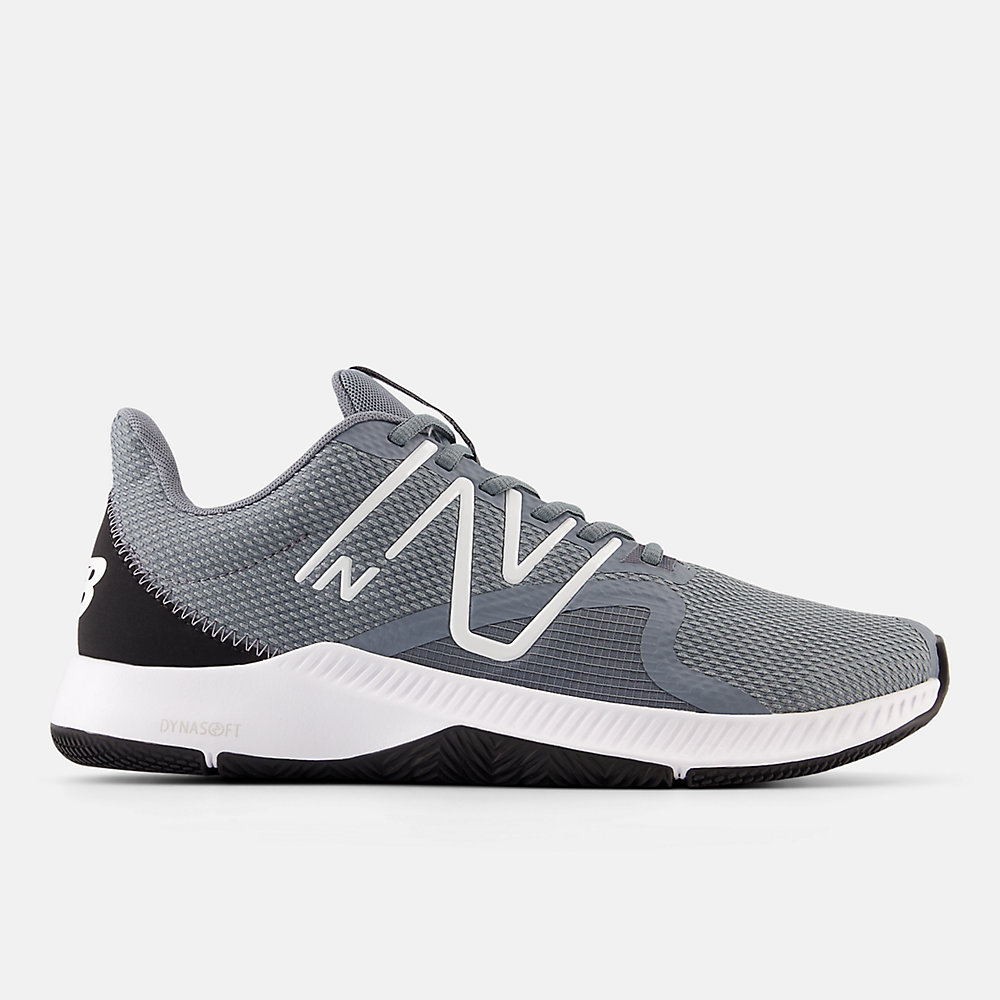 New Balance DynaSoft TRNR V2 Shoes Titanium with White and Black